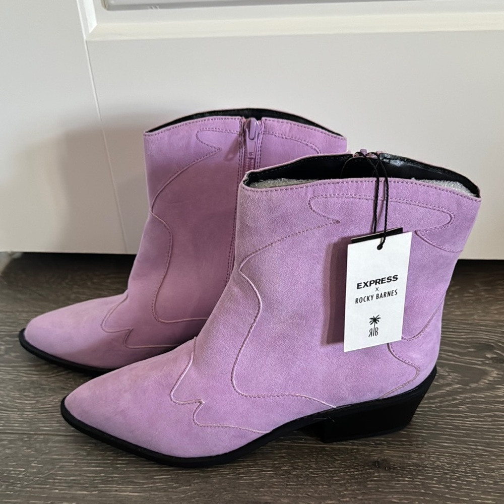 Purple express boots